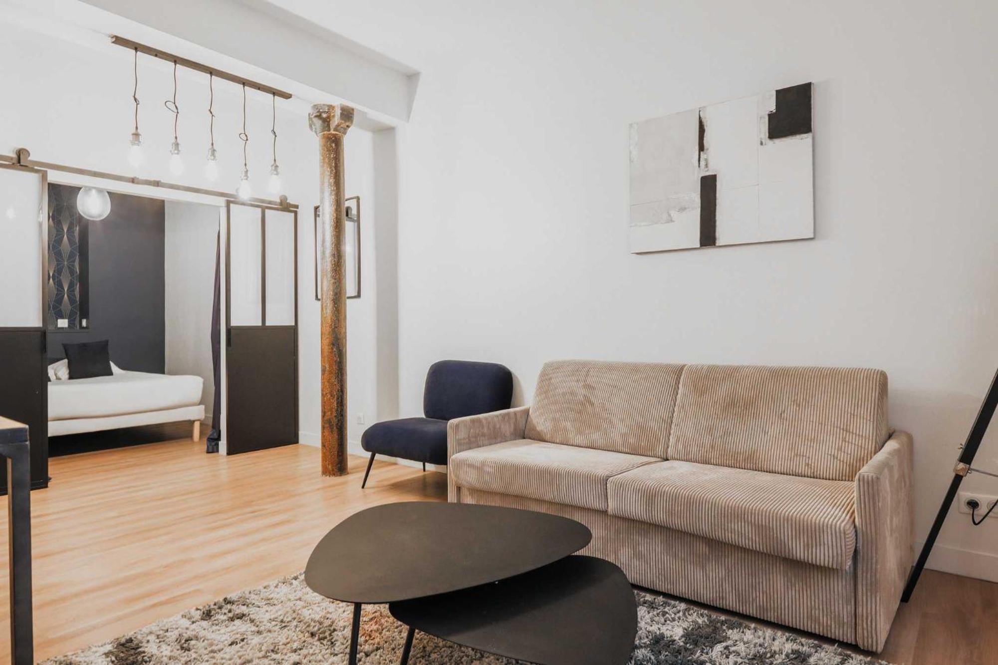 Modern Apartment 1Br- 4P Le Marais Quarter 巴黎 外观 照片
