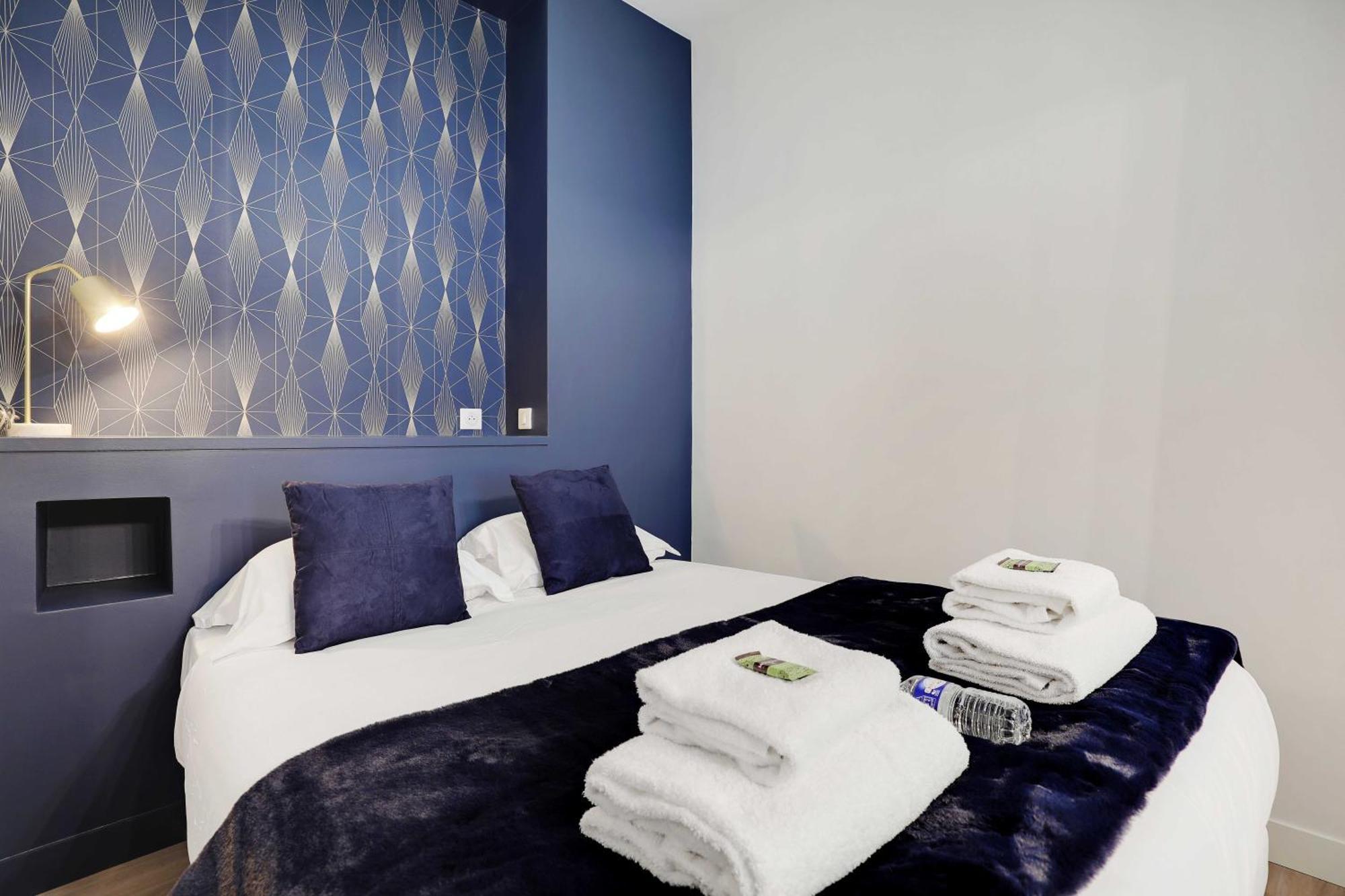 Modern Apartment 1Br- 4P Le Marais Quarter 巴黎 外观 照片