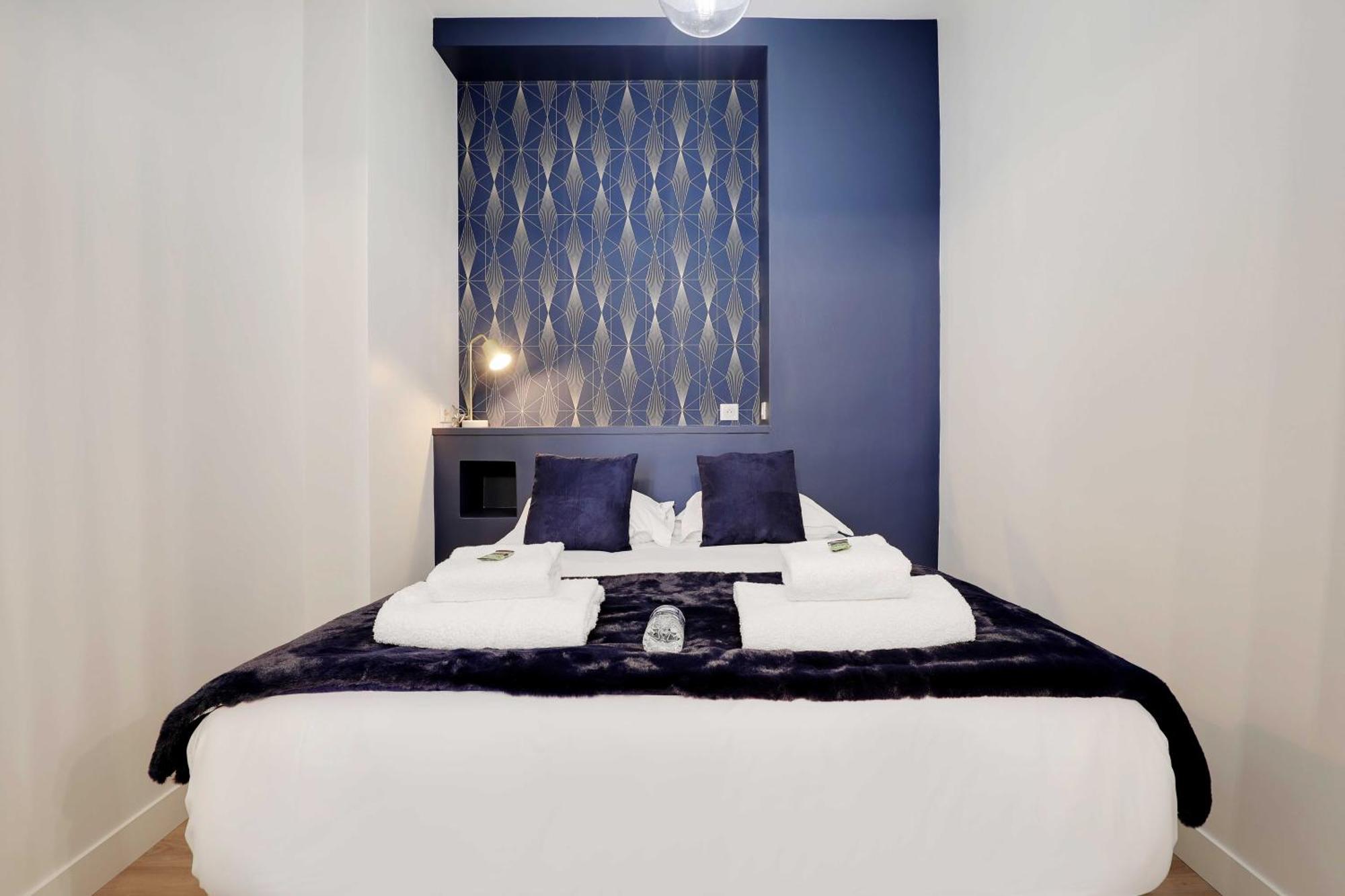 Modern Apartment 1Br- 4P Le Marais Quarter 巴黎 外观 照片
